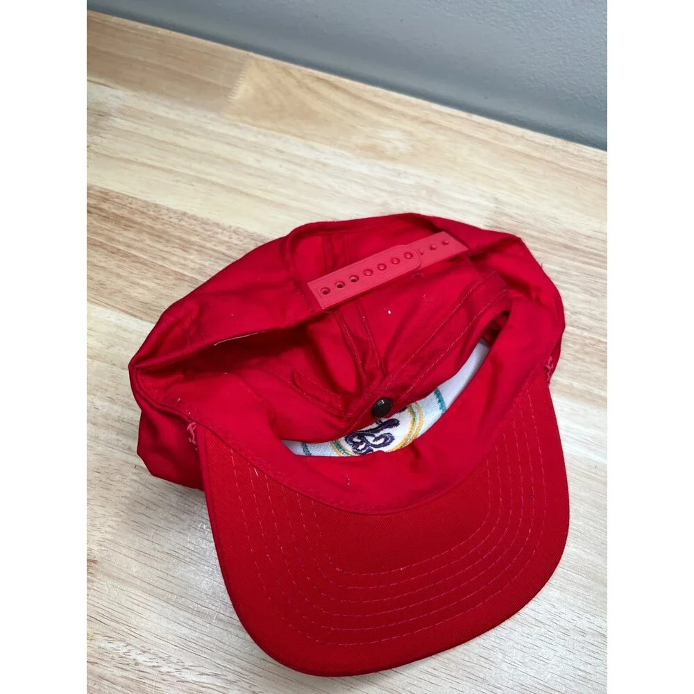 Laci Le Beau‎ Snapback Hat Mens Red Trucker Cap Patch Logo Tea